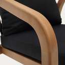 Malaret Patio Dining Chair | Black