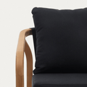Malaret Patio Dining Chair | Black