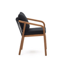 Malaret Patio Dining Chair | Black