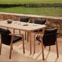 Malaret Patio Dining Chair | Black