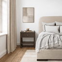 Martha Bedside Table | Emperador Marble