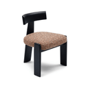 Mei Dining Chair | Burnt Sienna / Black Oak