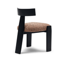 Mei Dining Chair | Burnt Sienna / Black Oak