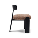 Mei Dining Chair | Burnt Sienna / Black Oak