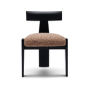 Mei Dining Chair | Burnt Sienna / Black Oak