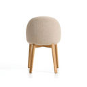Meila Dining Chair | Beige Chenille / Natural Ash