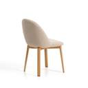 Meila Dining Chair | Beige Chenille / Natural Ash