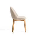 Meila Dining Chair | Beige Chenille / Natural Ash