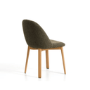 Meila Dining Chair | Green Chenille / Natural Ash