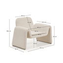 Melvia Armchair | Beige