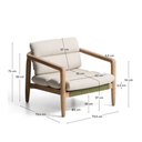 Menfi Patio Armchair