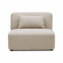 Meza Armchair | Biscuit