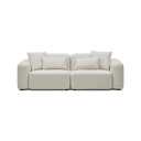 Meza Modular Sofa | Ivory White