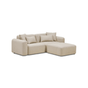 Meza Modular Sofa With Chaise | Biscuit