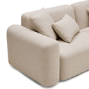 Meza Modular Sofa With Chaise | Biscuit