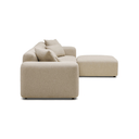 Meza Modular Sofa With Chaise | Biscuit