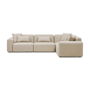 Meza Modular Sofa Corner | Biscuit