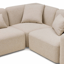 Meza Modular Sofa Corner | Biscuit