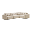 Meza Modular Sofa Corner | Biscuit