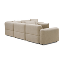 Meza Modular Sofa Corner | Biscuit