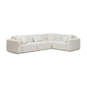 Meza Modular Sofa Corner | Ivory White