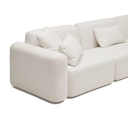 Meza Modular Sofa Corner | Ivory White