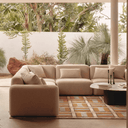Meza Modular Sofa Corner | Biscuit