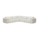 Meza Modular Sofa Corner | Ivory White