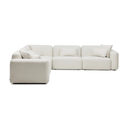 Meza Modular Sofa Corner | Ivory White