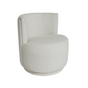 Mini Swivel Chair | Textured Pearl