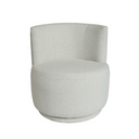 Mini Swivel Chair | Textured Pearl