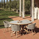 Mirtia Round Patio Dining Table