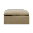 Moko Ottoman | Warm Stone