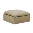 Moko Ottoman | Warm Stone