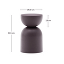 Rachell Side Table | Purple