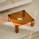 Mondo Square Coffee Table | Mousse Brown