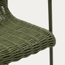 Mori Bar Height Patio Barstool | Green