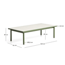 Mori Patio Coffee Table | Ecru