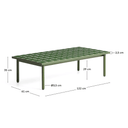 Mori Patio Coffee Table | Green