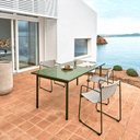Mori Patio Dining Chair | Ecru