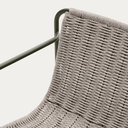 Mori Patio Dining Chair | Ecru