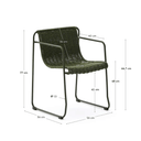 Mori Patio Dining Chair | Green
