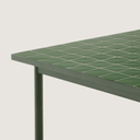 Mori Patio Dining Table | Green