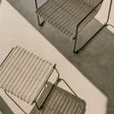 Mori Patio Ottoman | Ecru
