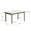 Mori Patio Side Table | Ecru