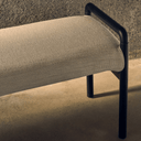 Macaret Bench Seat | Black