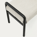 Macaret Bench Seat | Black