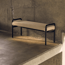 Macaret Bench Seat | Black