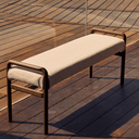 Macaret Bench Seat | Walnut Brown