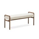 Macaret Bench Seat | Walnut Brown